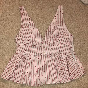 Peplum Zara detailed tank!